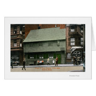 Außenansicht des Paul Revere House # 4