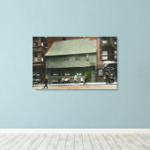 Außenansicht des Paul Revere House # 4 Leinwanddruck (Insitu (Holzboden))