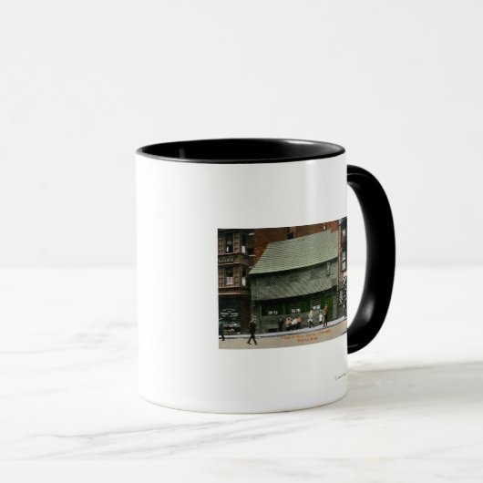 Außenansicht des Paul Revere House # 4 Tasse (VorderseiteRechts)