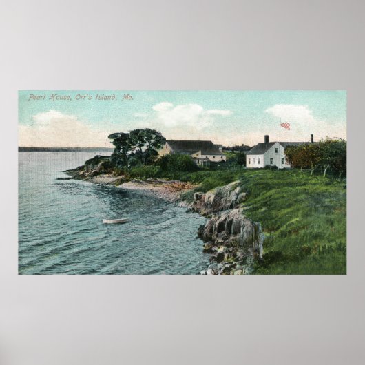 Außenansicht des Pearl House Poster (Vorne)