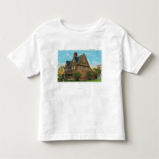 Außenansicht des Pequot Hauses Kleinkind T-shirt (Vorderseite)