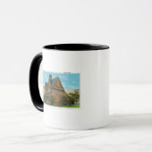 Außenansicht des Pequot House Tasse (Vorderseite Links)
