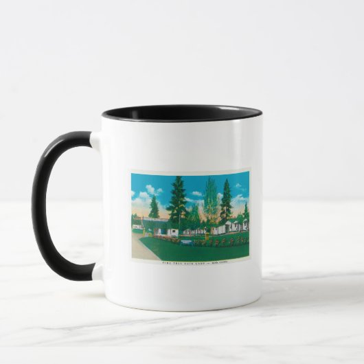 Außenansicht des Pine Tree Auto Camp Tasse (Links)