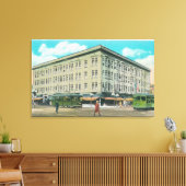 Außenansicht des Porter-Gebäude Leinwanddruck (Insitu (Wohnzimmer))