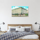 Außenansicht des Porter-Gebäude Leinwanddruck (Insitu (Schlafzimmer))