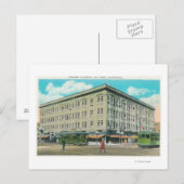 Außenansicht des Porter-Gebäude Postkarte (Vorne/Hinten)