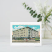 Außenansicht des Porter-Gebäude Postkarte (Stehend Vorderseite)