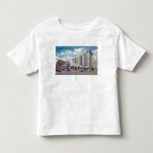 Außenansicht des Portland-Zentralbusses Kleinkind T-shirt