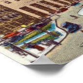 Außenansicht des Rand-Gebäude Poster (Ecke)