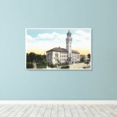 Außenansicht des Rathauses Leinwanddruck (Insitu (Holzboden))