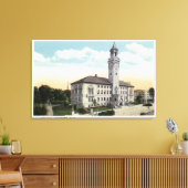 Außenansicht des Rathauses Leinwanddruck (Insitu (Wohnzimmer))