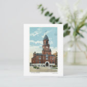 Außenansicht des Rathauses Postkarte (Stehend Vorderseite)