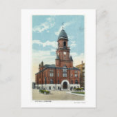 Außenansicht des Rathauses Postkarte (Vorderseite)