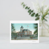 Außenansicht des RathausesHealdsburg, CA Postkarte (Stehend Vorderseite)