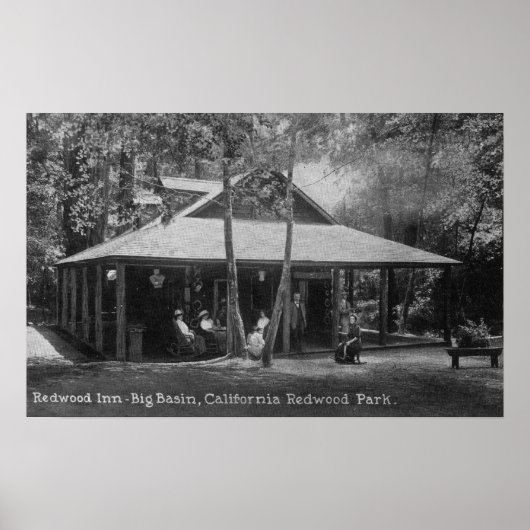 Außenansicht des Redwood Inn Poster (Vorne)