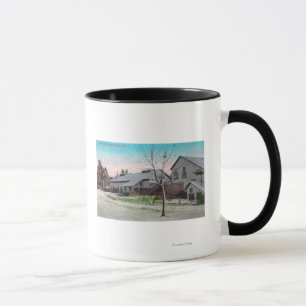 Außenansicht des Reich-Bergwerkes Tasse