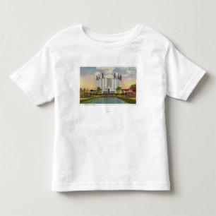 Außenansicht des Reise-Gebäude Kleinkind T-shirt