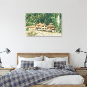 Außenansicht des ResortShasta Springs, CA Leinwanddruck (Insitu (Schlafzimmer))