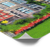 Außenansicht des S. Track-Anwesen-Mansion Poster (Ecke)