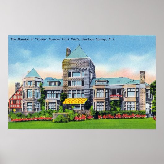 Außenansicht des S. Track-Anwesen-Mansion Poster (Vorne)