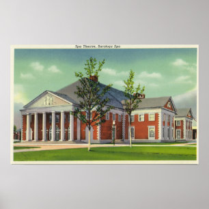 Außenansicht des Saratoga Wellness-Center Theaters Poster