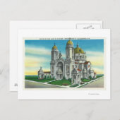 Außenansicht des Schreins unserer Dame von Postkarte (Vorne/Hinten)