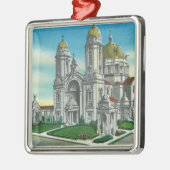 Außenansicht des Schreins unserer Dame von Silbernes Ornament (Links)