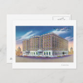 Außenansicht des Sheraton Hotel in Copley Postkarte (Vorne/Hinten)