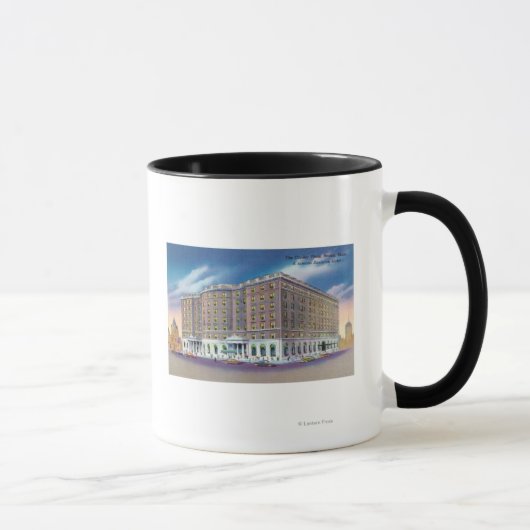 Außenansicht des Sheraton Hotel in Copley Tasse (Rechts)