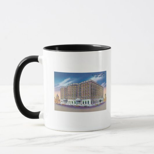 Außenansicht des Sheraton Hotel in Copley Tasse (Links)
