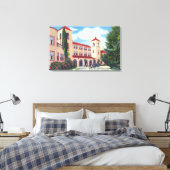 Außenansicht des Sonoma Mission Inn Leinwanddruck (Insitu (Schlafzimmer))