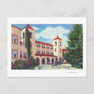 Außenansicht des Sonoma Mission Inn Postkarte