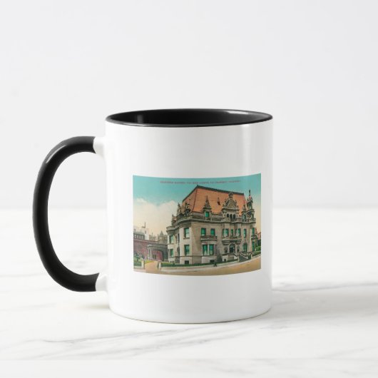 Außenansicht des Spreckels, Van Ness Tasse (Links)