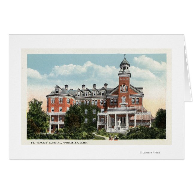 Außenansicht des St. Vincent Hospital (Vorderseite (Horizontal))