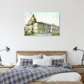 Außenansicht des Staat Haus # 2 Leinwanddruck (Insitu (Schlafzimmer))