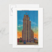 Außenansicht des Staat Tower Gebäude Postkarte (Vorne/Hinten)