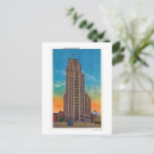 Außenansicht des Staat Tower Gebäude Postkarte (Stehend Vorderseite)