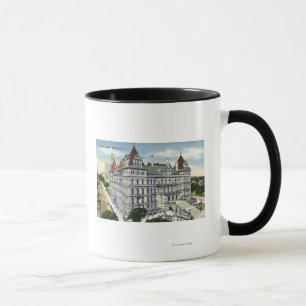 Außenansicht des Staats-Hauptstadts-Gebäude # Tasse