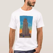 Außenansicht des Staats-Turm-Gebäude T-Shirt (Vorderseite)