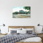 Außenansicht des südlichen Pazifiklagers Leinwanddruck (Insitu (Schlafzimmer))