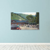 Außenansicht des Sutparich Resort Main Bldg Leinwanddruck (Insitu (Holzboden))