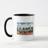 Außenansicht des Tower Coffee Shop Tasse (Links)