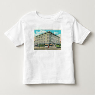 Außenansicht des Träger-Gebäude Kleinkind T-shirt