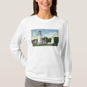 Außenansicht des Umpqua LighthouseCoast T-Shirt