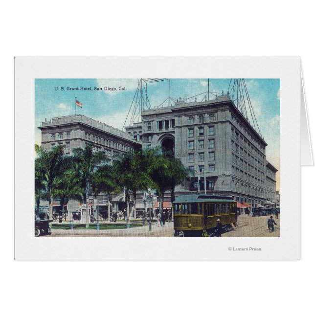 Außenansicht des US Grant Hotel (Vorderseite (Horizontal))