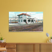 Außenansicht des VBN RR Elektrischen Depots Leinwanddruck (Insitu (Wohnzimmer))