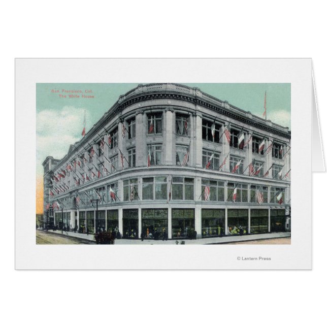 Außenansicht des Weißen Hauses (Vorderseite (Horizontal))