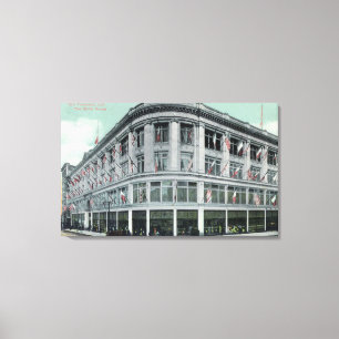 Außenansicht des Weißen Hauses Leinwanddruck