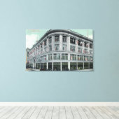 Außenansicht des Weißen Hauses Leinwanddruck (Insitu (Holzboden))