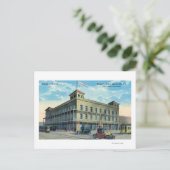 Außenansicht des Western Hotels Postkarte (Stehend Vorderseite)